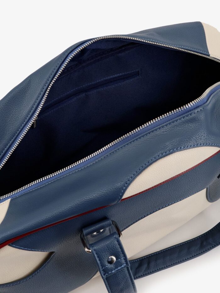 WALK IN PARIS Leather Crossbody Bag With Embroidered Logo On The Front