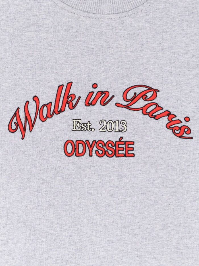 WALK IN PARIS Sweatshirt With Embroidered Logo On The Front