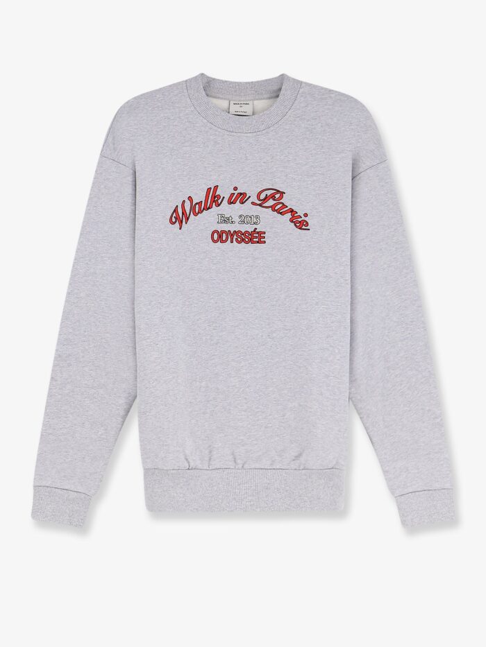 WALK IN PARIS Sweatshirt With Embroidered Logo On The Front