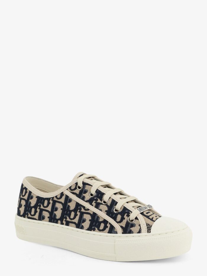Walk'n'Dior Sneakers In Technical Fabric And Cotton
