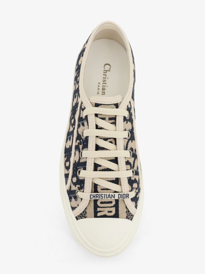 Walk'n'Dior Sneakers In Technical Fabric And Cotton