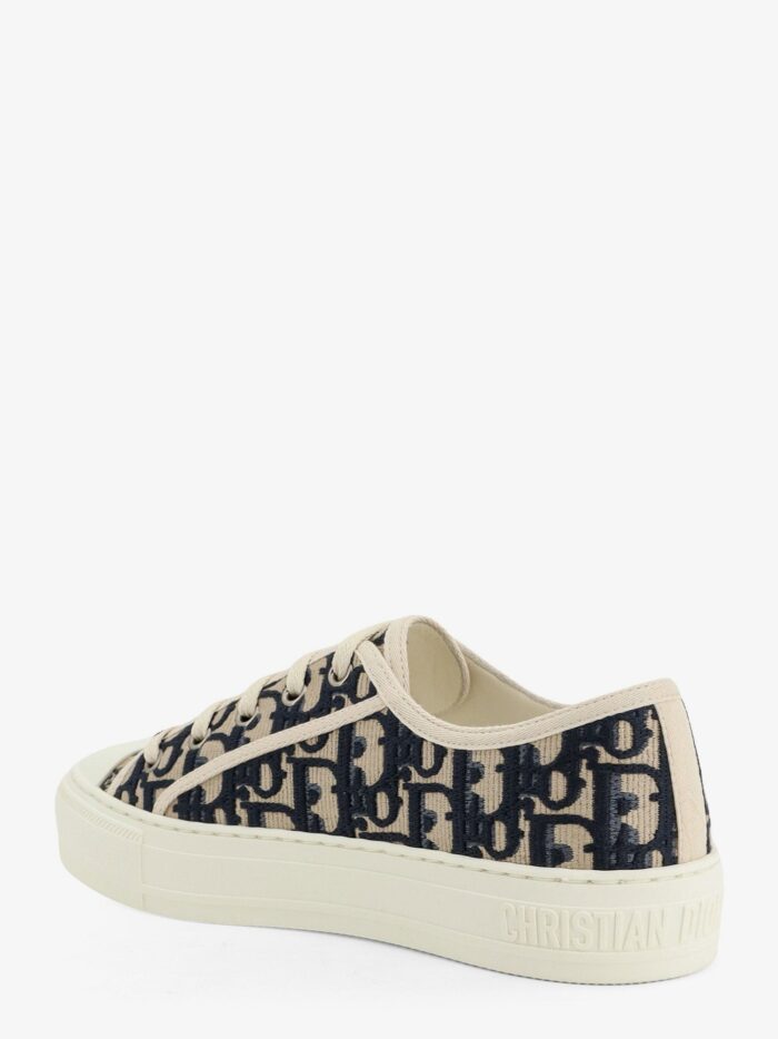 Walk'n'Dior Sneakers In Technical Fabric And Cotton