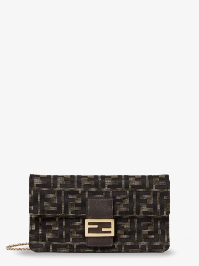 fendi wallet on chain tube ff zucca fabric crossbody bag Fendi Wallet On Chain Tube FF Zucca Fabric Crossbody Bag