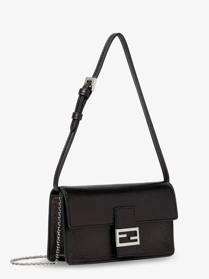 Fendi Wallet On Chain Tube Leather Crossbody Bag
