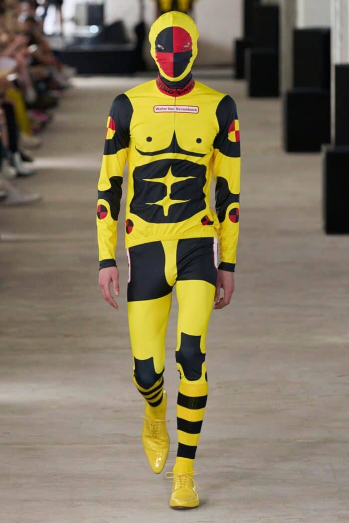 WALTER VAN BEIRENDONCK Dummy Bike Leggings