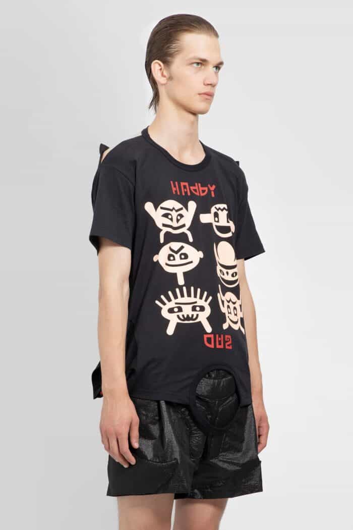 WALTER VAN BEIRENDONCK Happy/sad Turnable Tee