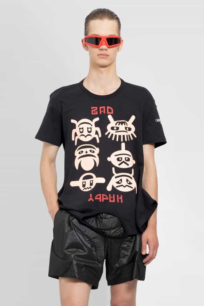 WALTER VAN BEIRENDONCK Happy/sad Turnable Tee