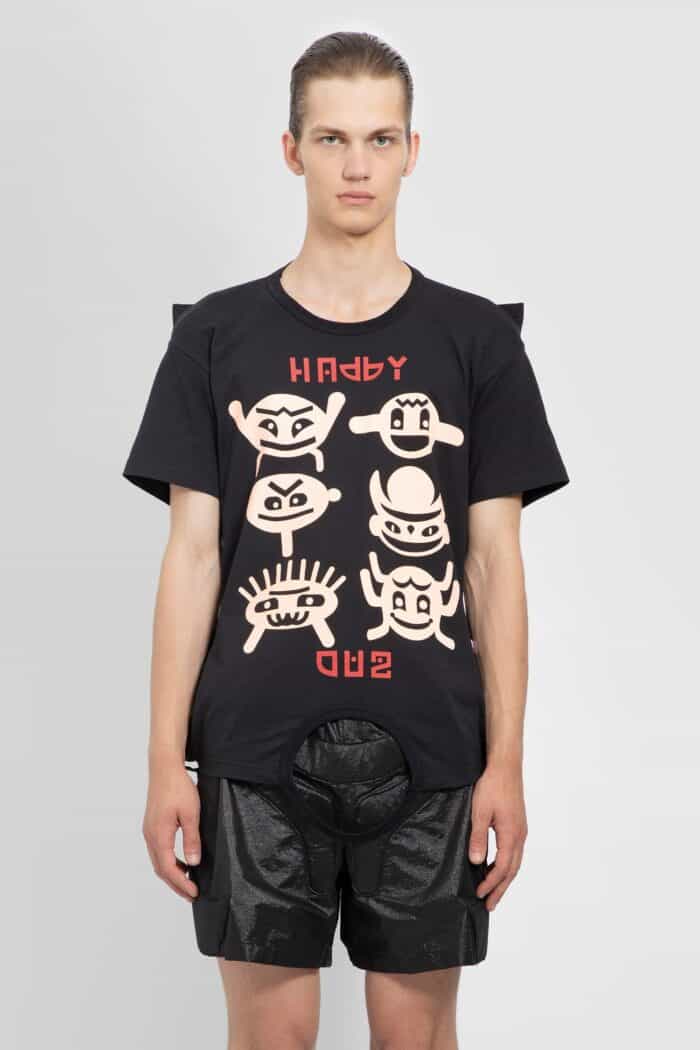 WALTER VAN BEIRENDONCK Happy/sad Turnable Tee