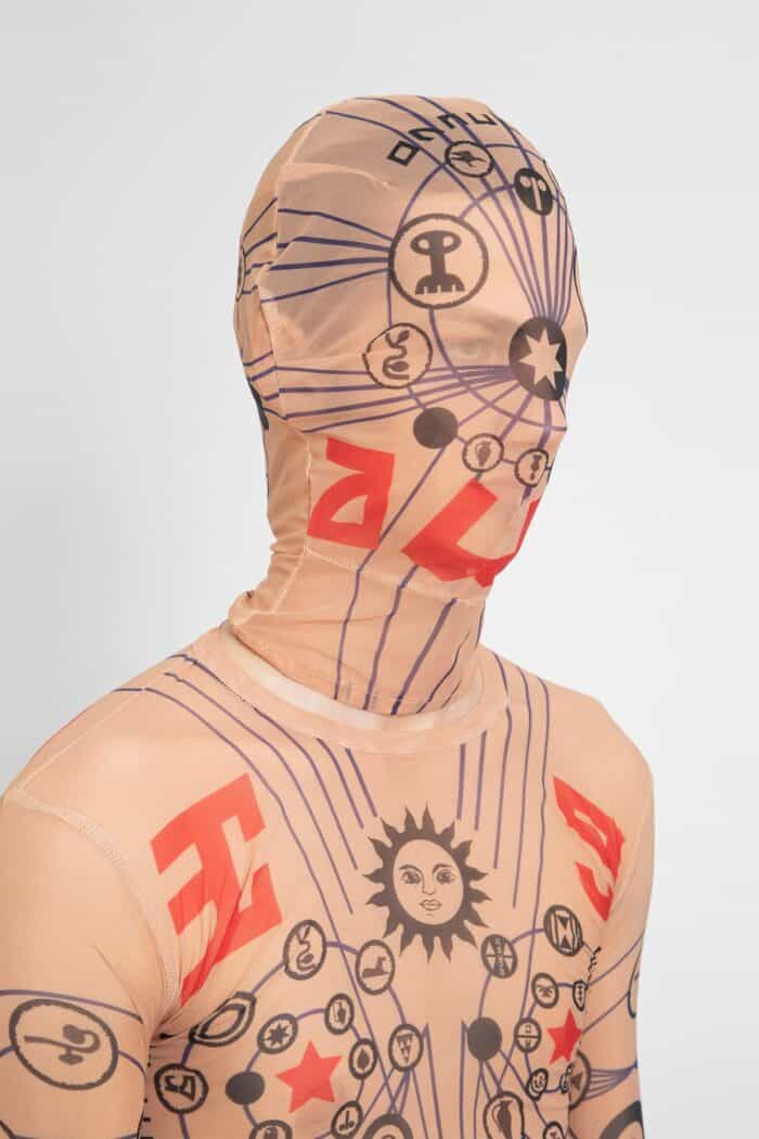 WALTER VAN BEIRENDONCK Mesh Morph Mask