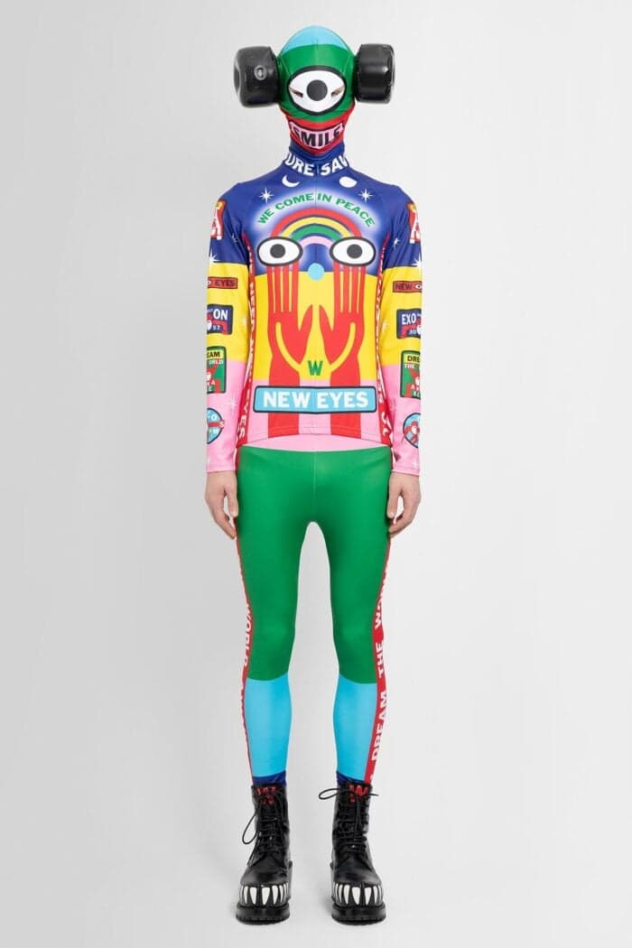 WALTER VAN BEIRENDONCK New Eyes Bike Leggings