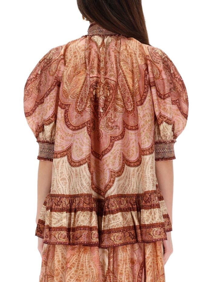 Zimmermann "wanderlust" Ruffle Blouse