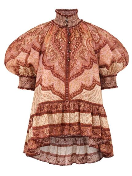 Zimmermann "wanderlust" Ruffle Blouse