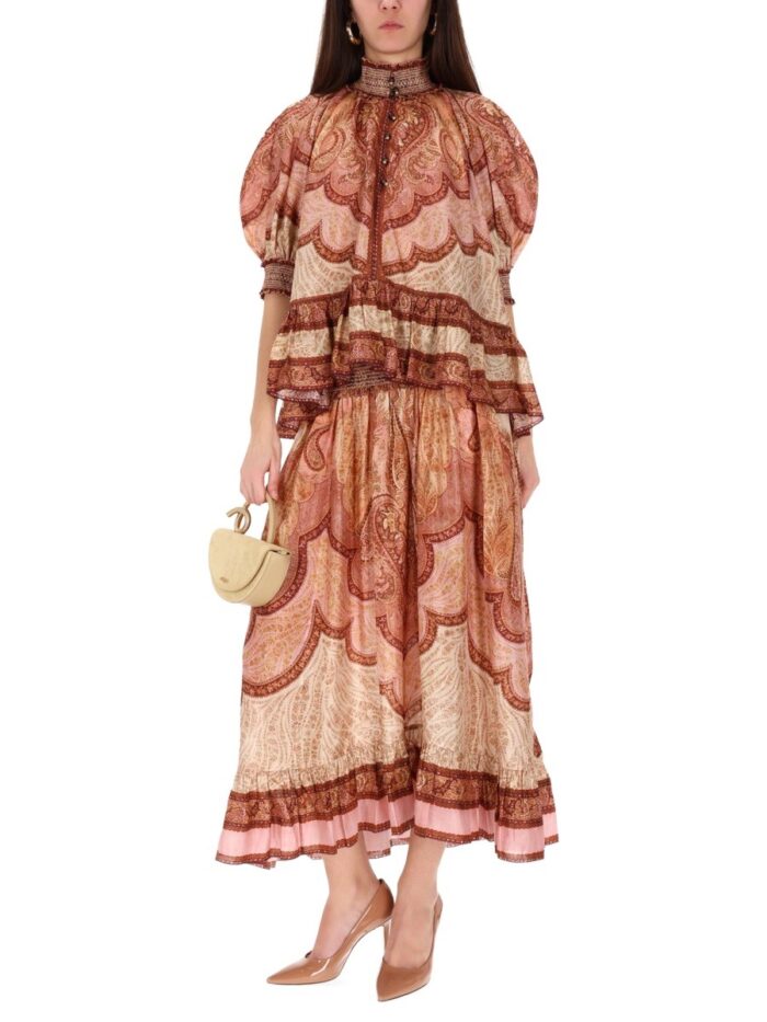 Zimmermann "wanderlust" Ruffle Blouse
