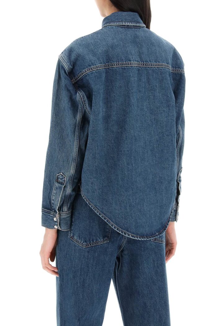 Wardrobe.nyc Boxy Denim Overshirt