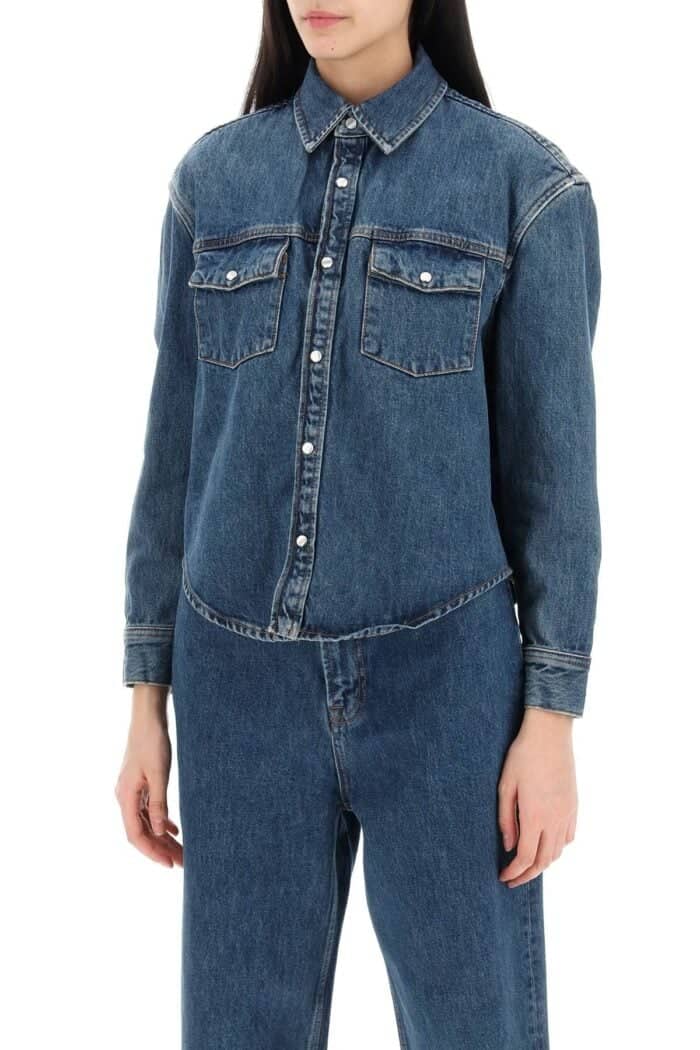 Wardrobe.nyc Boxy Denim Overshirt