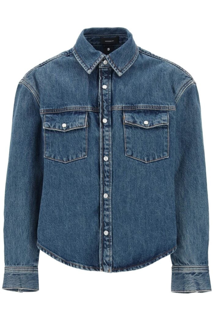 Wardrobe.nyc Boxy Denim Overshirt