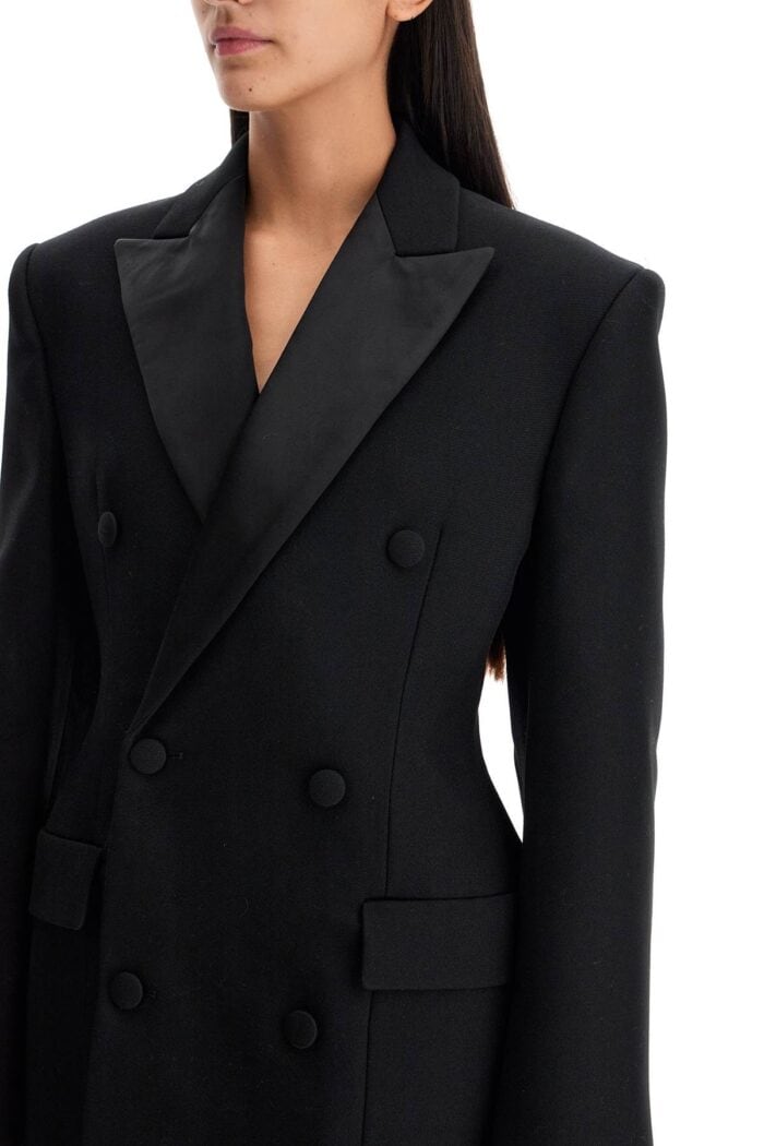 WARDROBE.NYC Double-breasted Blazer Dress