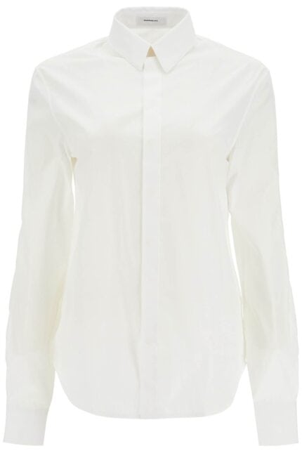 WARDROBE.NYC Flared Cotton Shirt For Women