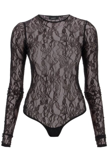 WARDROBE.NYC Lace Body Suit For