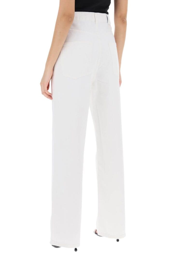 WARDROBE.NYC Low-waisted Loose Fit Jeans