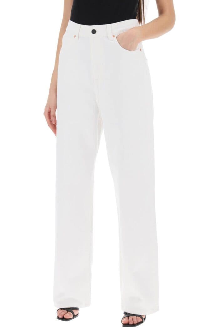 WARDROBE.NYC Low-waisted Loose Fit Jeans
