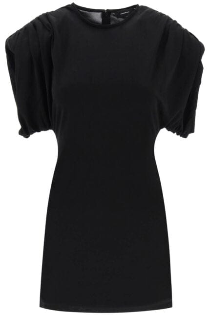 Wardrobe.nyc Mini Sheath Dress With Structured Shoulders