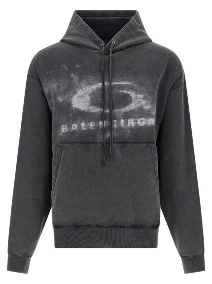 Balenciaga 'Washed Crayon Loop' Hoodie