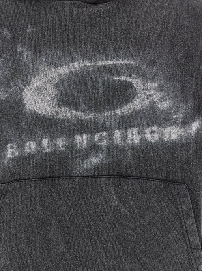 Balenciaga 'Washed Crayon Loop' Hoodie