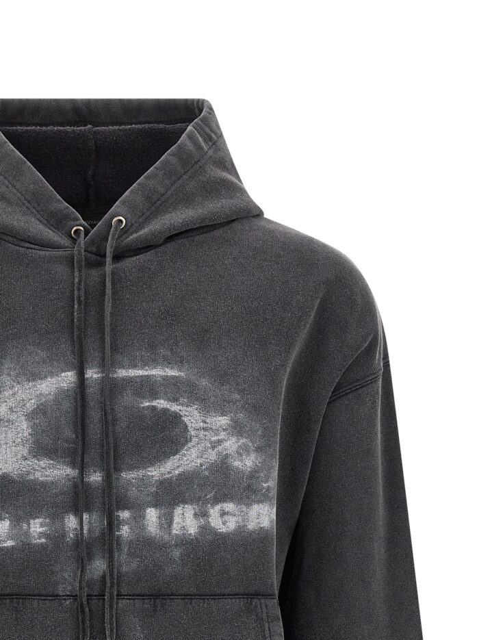 Balenciaga 'Washed Crayon Loop' Hoodie