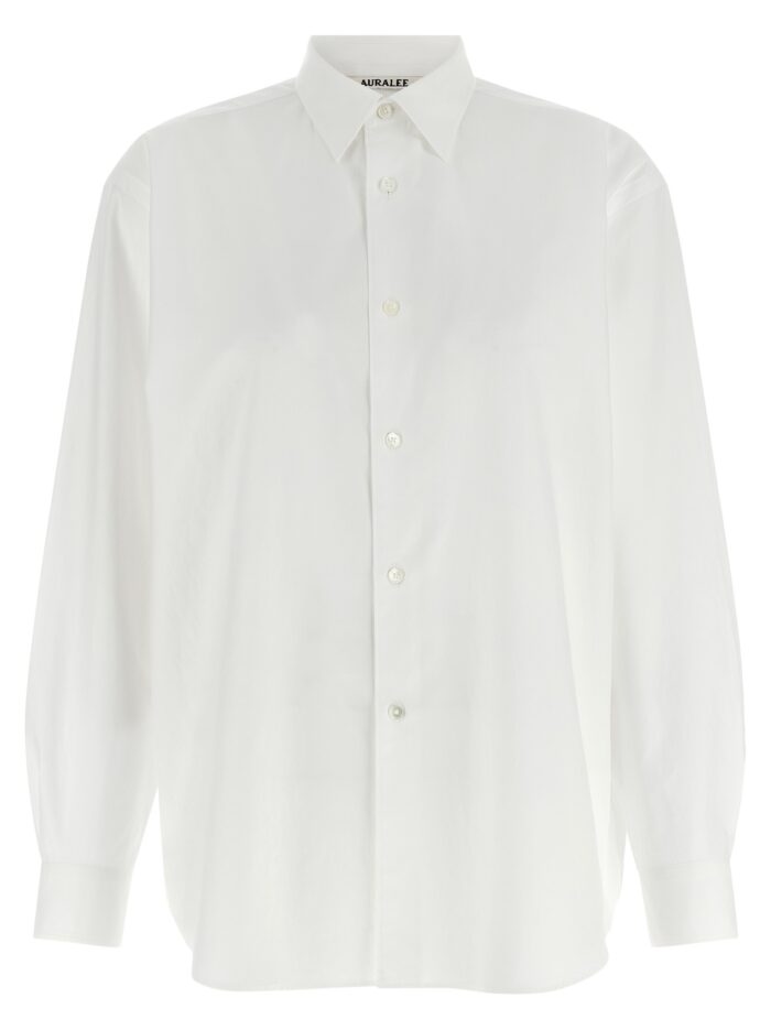 auralee 'washed finx twill' shirt AURALEE 'Washed Finx Twill' Shirt