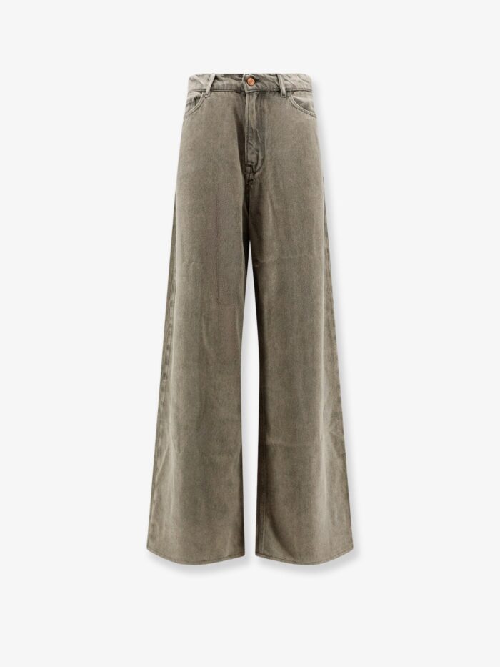 3x1 washed out denim skater trousers 3X1 Washed-out Denim Skater Trousers