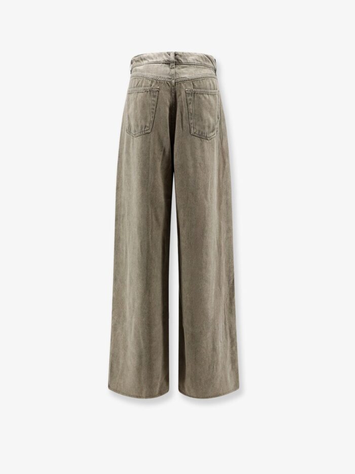 3X1 Washed-out Denim Skater Trousers