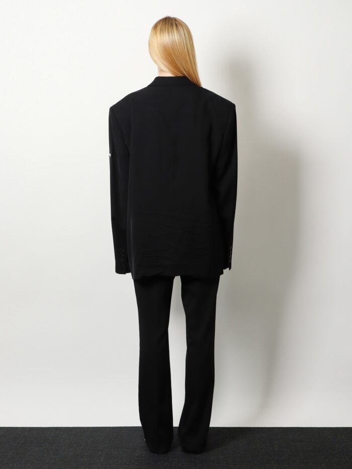 Balenciaga Washed Sb Viscose Blazer