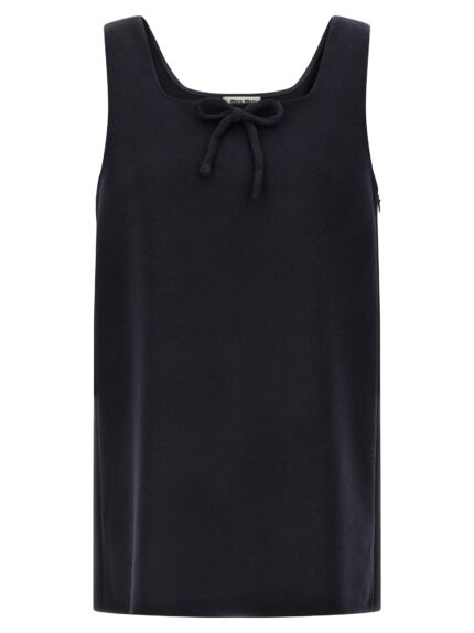 Miu Miu 'Waxed Double Wool' Dress