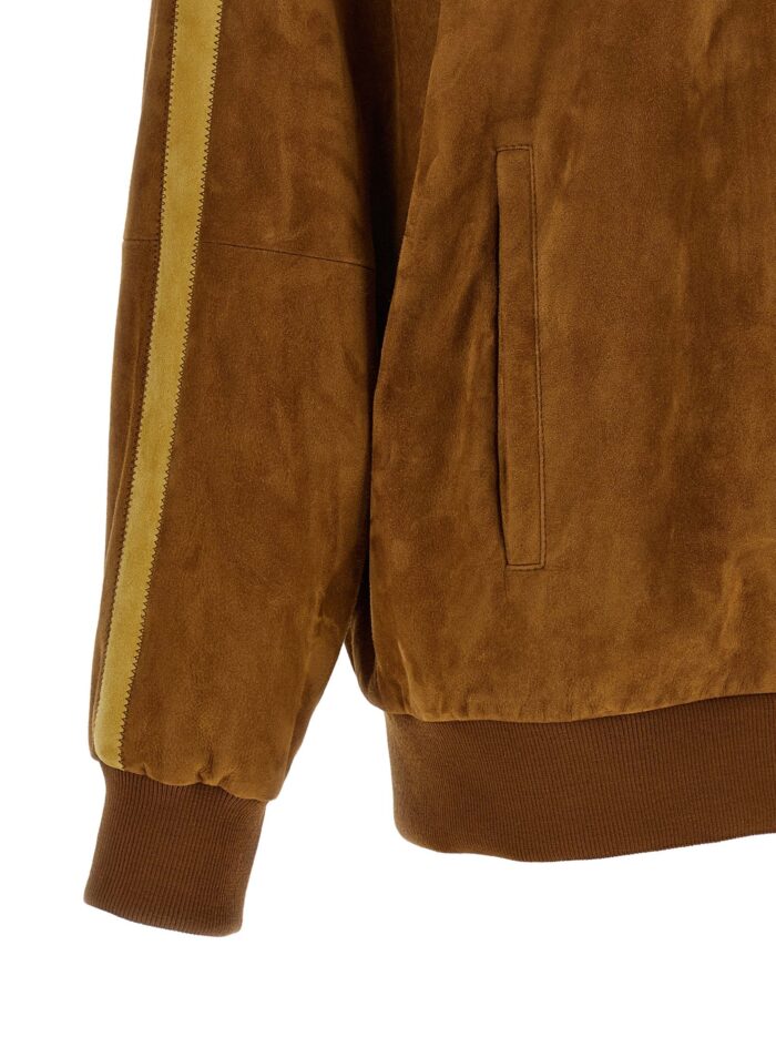 Miu Miu Waxed Suede Bomber Jacket