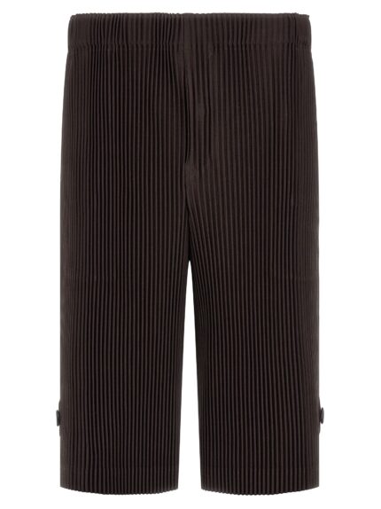 HOMME PLISSE' ISSEY MIYAKE 'Wear Or Wrap' Bermuda Shorts