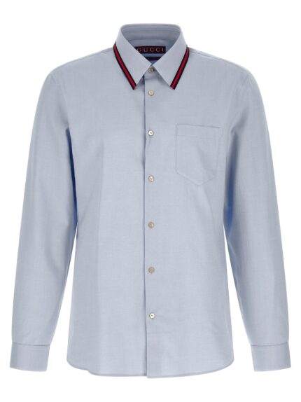 Gucci 'Web' Collar Shirt