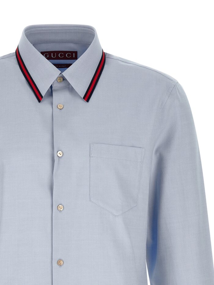 Gucci 'Web' Collar Shirt