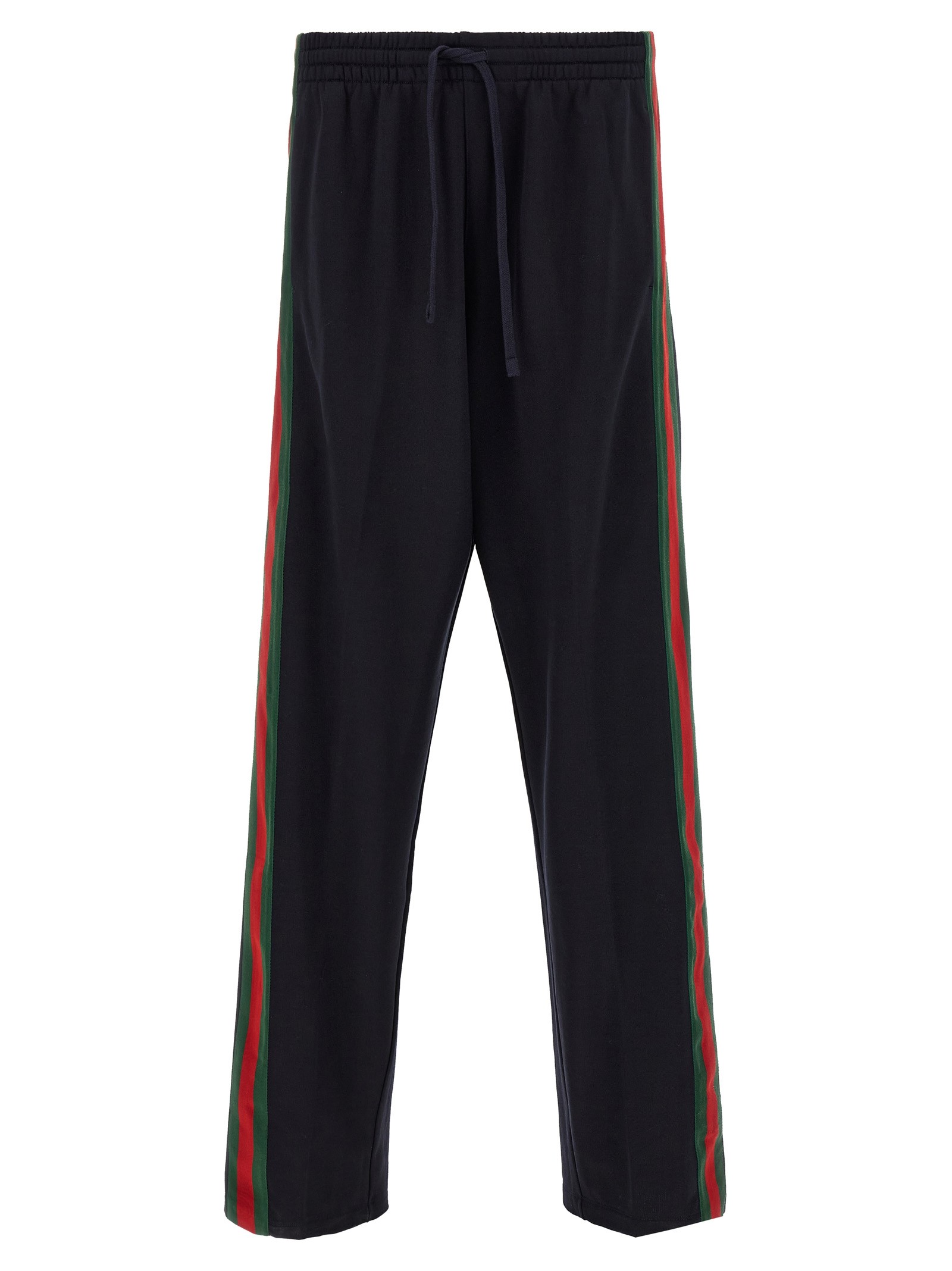 Gucci 'Web' Cotton And Silk Joggers