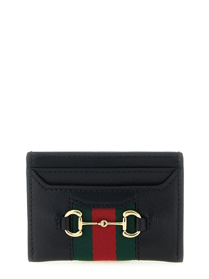 'web horsebit gucci' card holder 'Web Horsebit Gucci' Card Holder