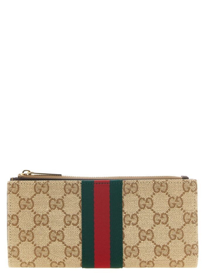 Gucci 'Web' Long Wallet