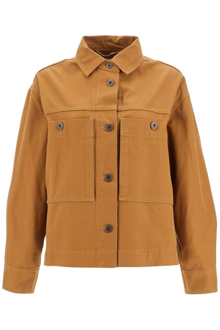 WEEKEND MAX MARA "canvas Workwear Jacket For