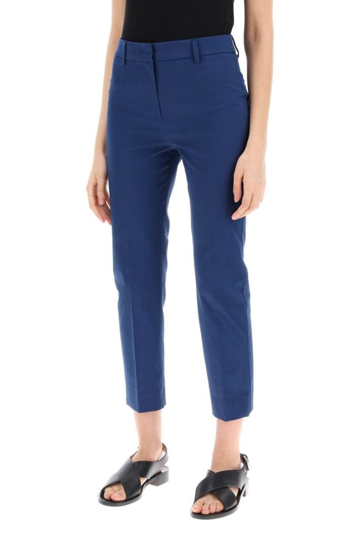 WEEKEND MAX MARA Cecco Cotton Stretch Cigarette Pants In 10