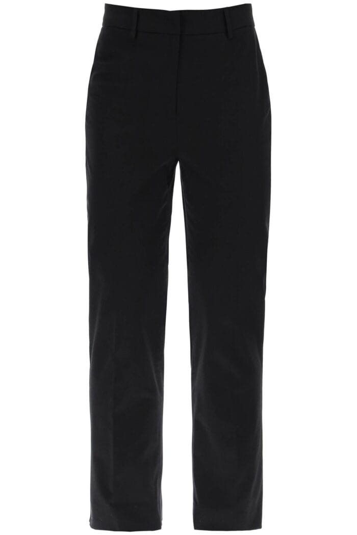 WEEKEND MAX MARA Cecco Cotton Stretch Cigarette Pants In 10