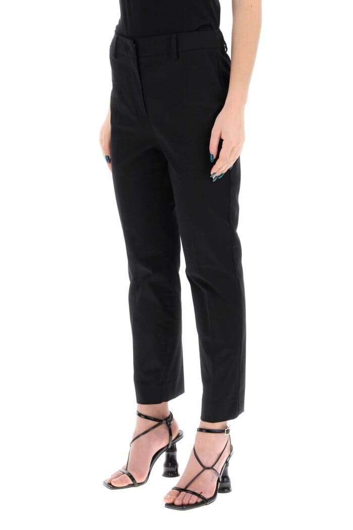 WEEKEND MAX MARA Cecco Cotton Stretch Cigarette Pants In 10