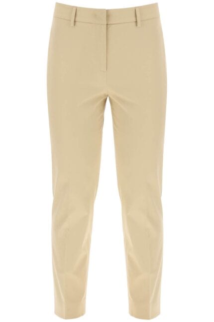 WEEKEND MAX MARA Cecco Cotton Stretch Cigarette Pants In 10