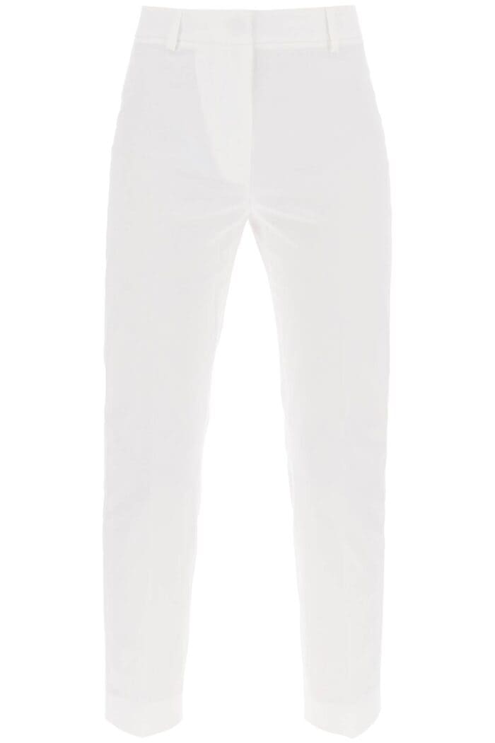 WEEKEND MAX MARA 'cecil' Stretch Cotton Cigarette Pants