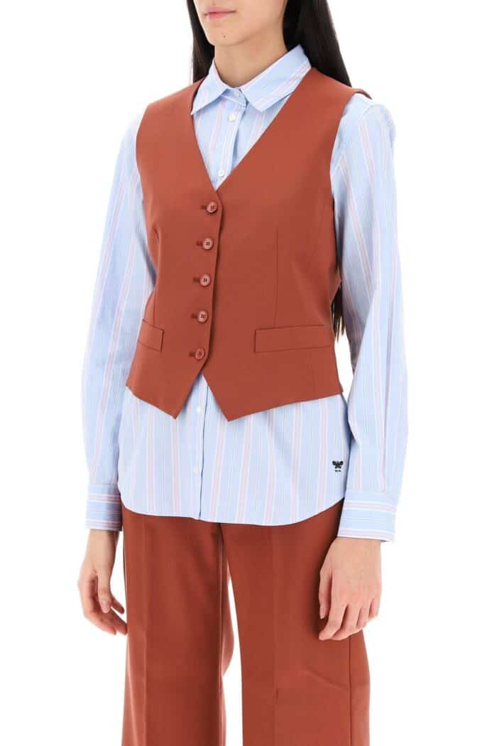 WEEKEND MAX MARA Chimera Single-breasted Vest