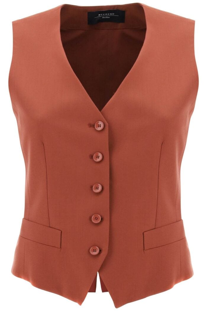 WEEKEND MAX MARA Chimera Single-breasted Vest