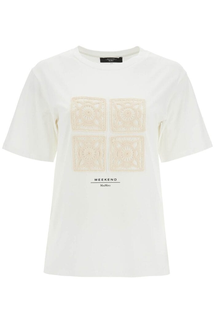 WEEKEND MAX MARA Embroidered T-shirt